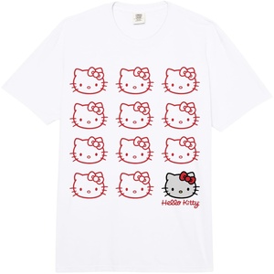 image:imageHello Kitty Real Comfort Colors Adult Heavyweight TshirtWhite