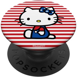 image:imageHello Kitty Red White and Blue Stars and Stripes PopSockets MagSafe PopGrip for iPhoneStandard