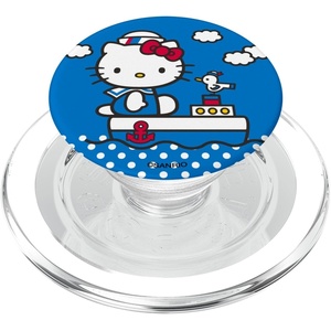 image:imageHello Kitty Sailor on Her Boat PopSockets MagSafe PopGrip for iPhoneMagSafe