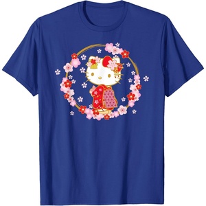 image:imageHello Kitty Sakura Spring TShirtRoyal Blue