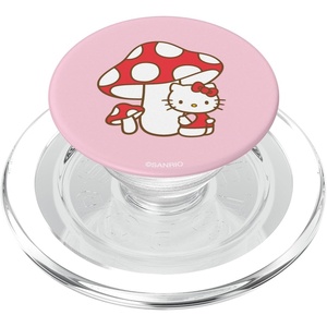 image:imageHello Kitty Spring Mushroom PopSockets PopGrip for MagSafeMagnetic PopGrip