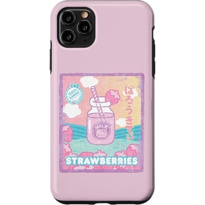image:imageHello Kitty Strawberry Milk Bottle Case for iPhone 17iPhone 11 Pro Max