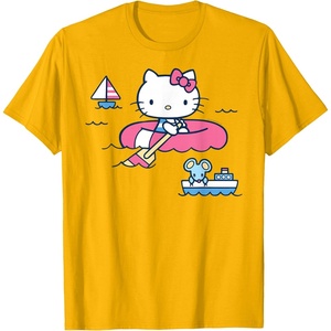 image:imageHello Kitty Summer Boat TShirtGolden Yellow