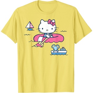 image:imageHello Kitty Summer Boat TShirtLemon Yellow