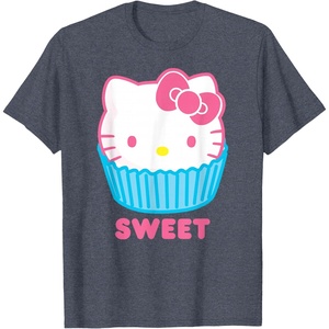 image:imageHello Kitty Sweet Cupcake TShirtHeather Blue