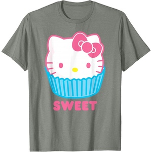 image:imageHello Kitty Sweet Cupcake TShirtOlive Heather