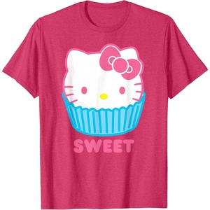 image:imageHello Kitty Sweet Cupcake TShirtRed Heather