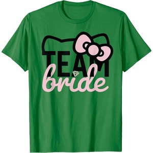 image:imageHello Kitty Team Bride for Bridal Party Bridesmaid TShirt SmallKelly Green