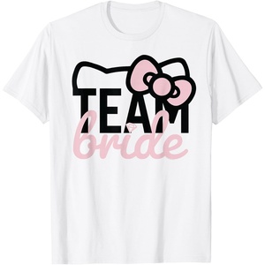 image:imageHello Kitty Team Bride for Bridal Party Bridesmaid TShirt SmallWhite