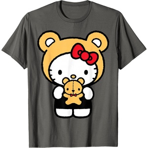 image:imageHello Kitty Teddy Bear Dress Up TShirt SmallAsphalt Grey