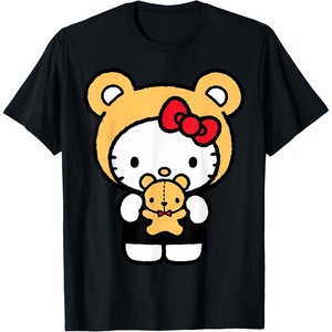 image:imageHello Kitty Teddy Bear Dress Up TShirt SmallBlack