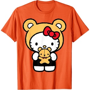 image:imageHello Kitty Teddy Bear Dress Up TShirt SmallOrange