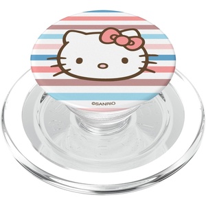 image:imageHello Kitty Vintage Stripes PopSockets Adhesive PopGripMagnetic PopGrip