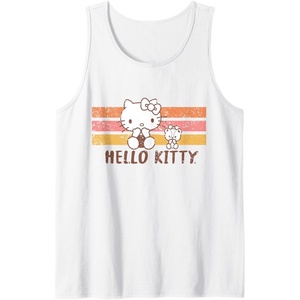 image:imageHello Kitty Vintage Stripes Tank TopWhite