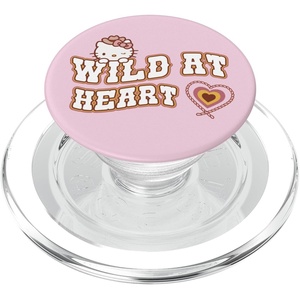 image:imageHello Kitty Wild At Heart PopSockets Adhesive PopGripMagnetic PopGrip
