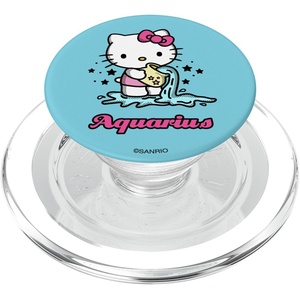 image:imageHello Kitty Zodiac Aquarius PopSockets Adhesive PopGripMagnetic PopGrip