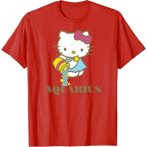 image:imageHello Kitty Zodiac Aquarius TShirtRed