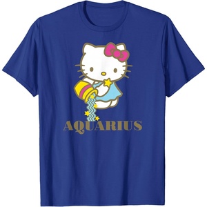 image:imageHello Kitty Zodiac Aquarius TShirtRoyal Blue