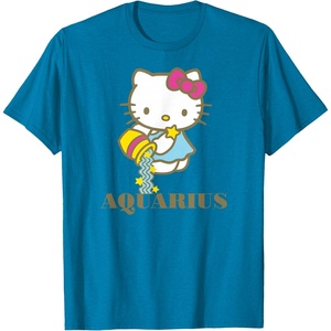 image:imageHello Kitty Zodiac Aquarius TShirtSapphire Blue