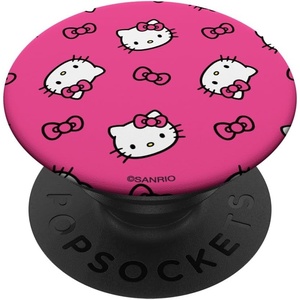 image:imageHello Kitty and Bows Pattern PopSockets Adhesive PopGripAdhesive PopGrip