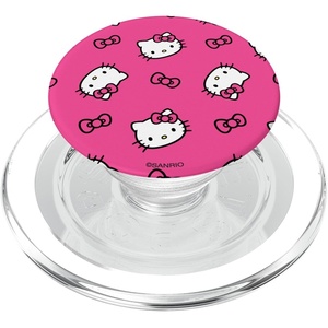 image:imageHello Kitty and Bows Pattern PopSockets Adhesive PopGripMagnetic PopGrip