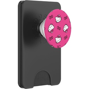 image:imageHello Kitty and Bows Pattern PopSockets Adhesive PopGripMagnetic PopWallet