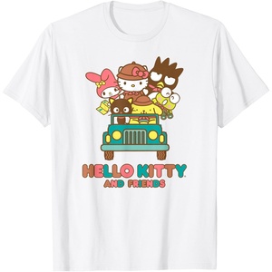 image:imageHello Kitty and Friends Adventure Awaits TShirtWhite