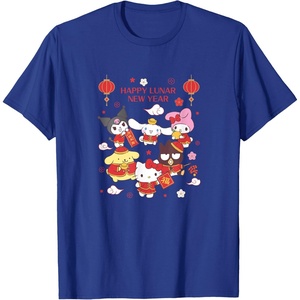 image:imageHello Kitty and Friends Happy Lunar New Year TShirtRoyal Blue