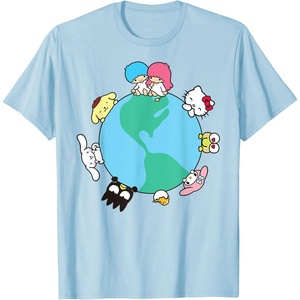 image:imageHello Kitty and Friends Sanrio Earth TShirtBaby Blue