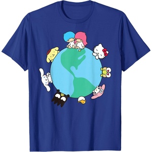 image:imageHello Kitty and Friends Sanrio Earth TShirtRoyal Blue