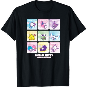 image:imageHello Kitty and Friends Square Icons TShirtBlack