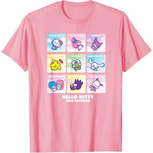 image:imageHello Kitty and Friends Square Icons TShirtPink