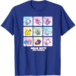 image:imageHello Kitty and Friends Square Icons TShirtRoyal Blue