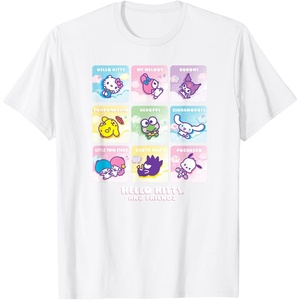 image:imageHello Kitty and Friends Square Icons TShirtWhite