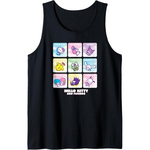 image:imageHello Kitty and Friends Square Icons Tank TopBlack