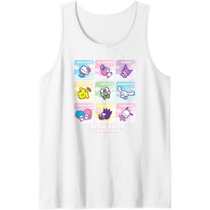 image:imageHello Kitty and Friends Square Icons Tank TopWhite
