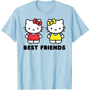 image:imageHello Kitty and Mimmy Best Friends Sisters Twins TShirtBaby Blue