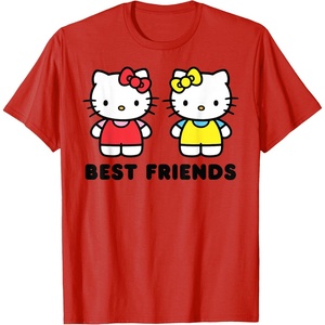 image:imageHello Kitty and Mimmy Best Friends Sisters Twins TShirtRed