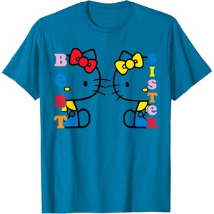 image:imageHello Kitty and Mimmy Best Sister Tee Shirt TShirtSapphire Blue