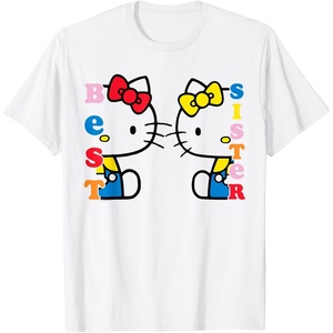 image:imageHello Kitty and Mimmy Best Sister Tee Shirt TShirtWhite