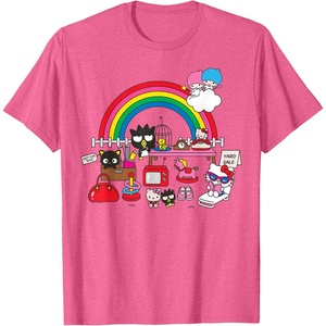 image:imageHello Sanrio Super Cute Yard Sale Tee Shirt TShirtPink Heather