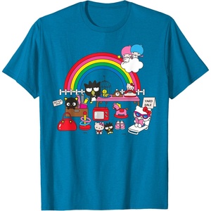 image:imageHello Sanrio Super Cute Yard Sale Tee Shirt TShirtSapphire Blue