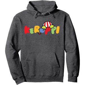 image:imageKeroppi Backside Logo Hoodie Pullover HoodieDark Heather Grey