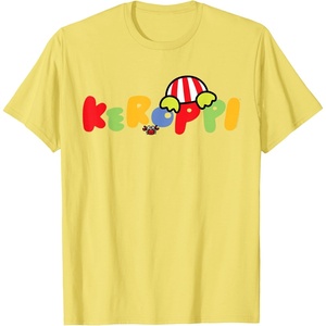 image:imageKeroppi Backside Logo Tee Shirt TShirtLemon Yellow