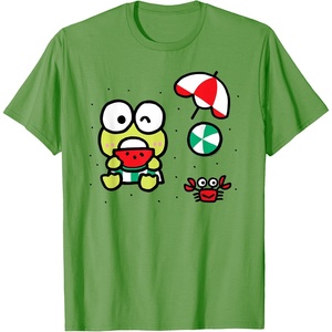 image:imageKeroppi Beach Summer Watermelon TShirtGrass Green