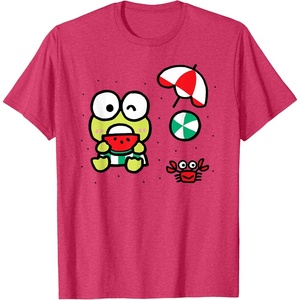 image:imageKeroppi Beach Summer Watermelon TShirtRed Heather