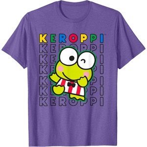 image:imageKeroppi Colorblock Name TShirtPurple Heather