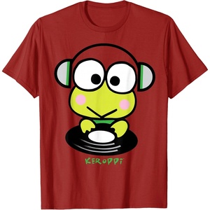 image:imageKeroppi DJ Record Spin Tee Shirt TShirtCranberry Red