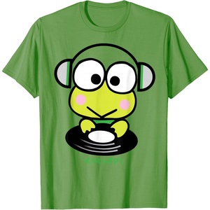 image:imageKeroppi DJ Record Spin Tee Shirt TShirtGrass Green
