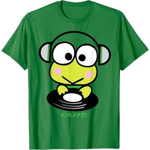 image:imageKeroppi DJ Record Spin Tee Shirt TShirtKelly Green